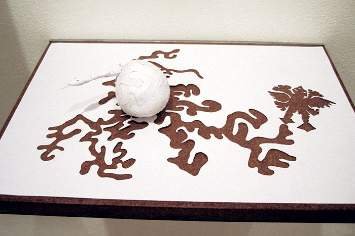 papercraft art from one sheet of paper peter callesen 8 20 Sculptures Cut from a Single Piece of Paper