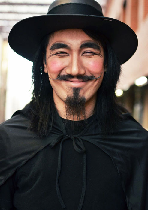v for vendetta no mask halloween costume The 40 Best Halloween Costumes of 2012