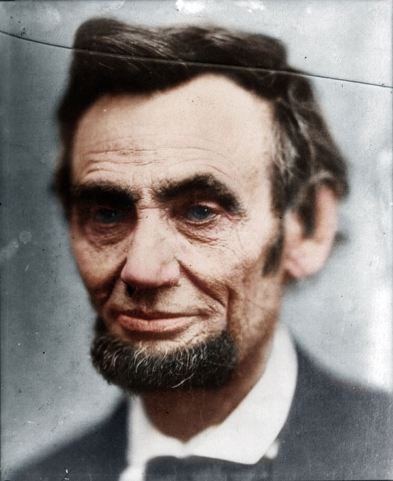 abraham lincoln colorized Adding Color to Historic Photos [20 pics]