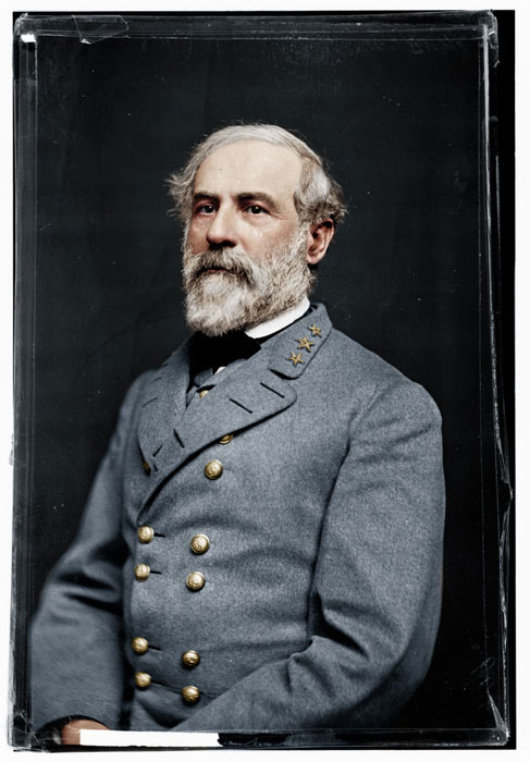 black and white american civil war photo in color Adding Color to Historic Photos [20 pics]