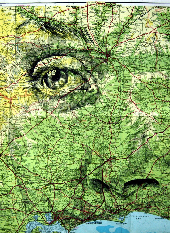 faces drawn onto maps by ed fairburn (4)