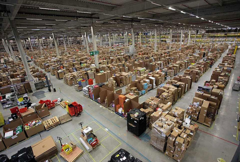 inside amazons chaotic storage warehouses 3 Behind the Scenes of the Worlds Largest Cruise Ship