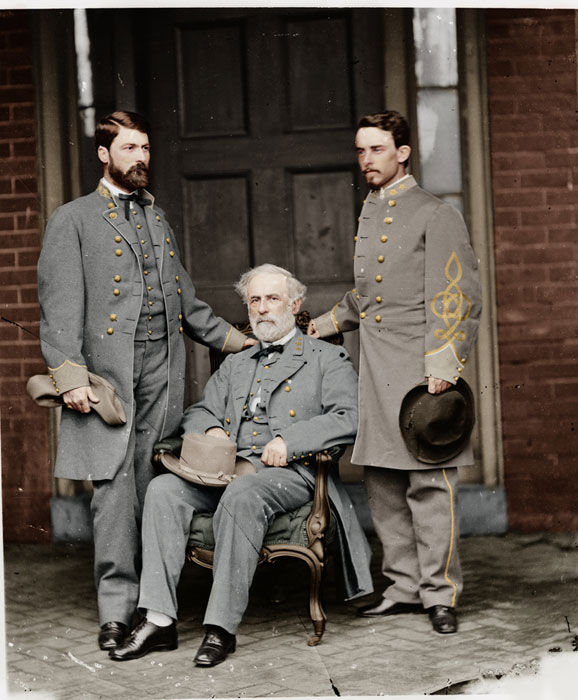 old civil war photo colorized Adding Color to Historic Photos [20 pics]