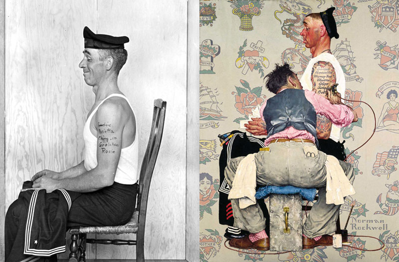 photographs of famous norman rockwell paintings (3)