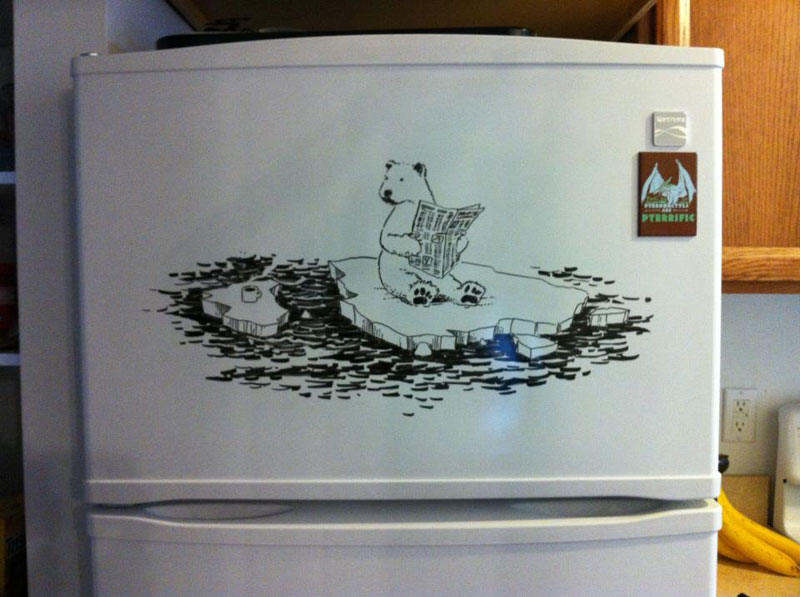 fridge drawings charlie layton freezer fridays (2)