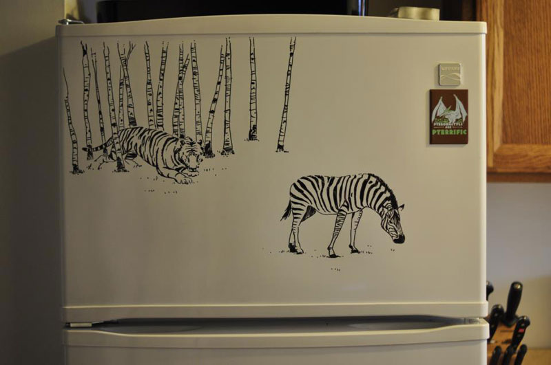 fridge drawings charlie layton freezer fridays (3)