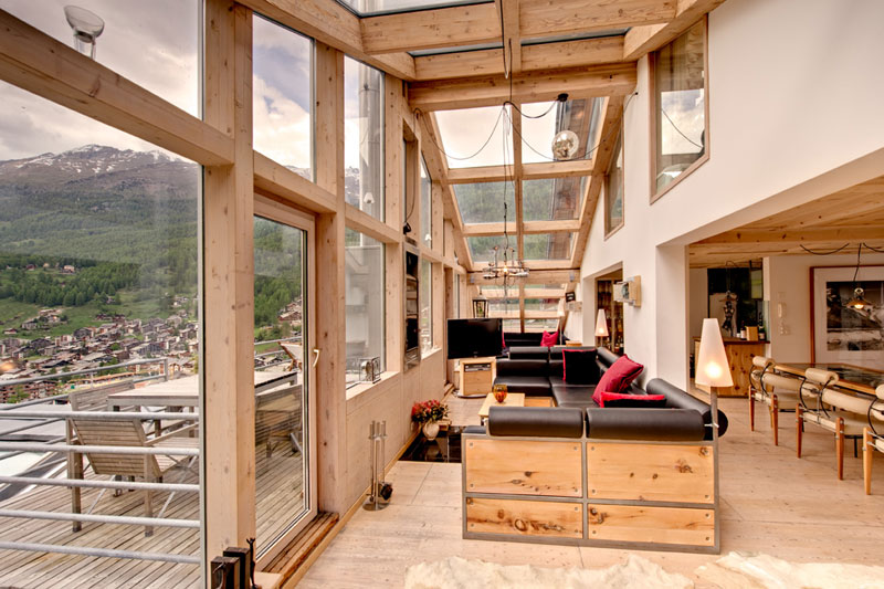 penthouse chalet in zermatt switzerland by heinz julen (9)