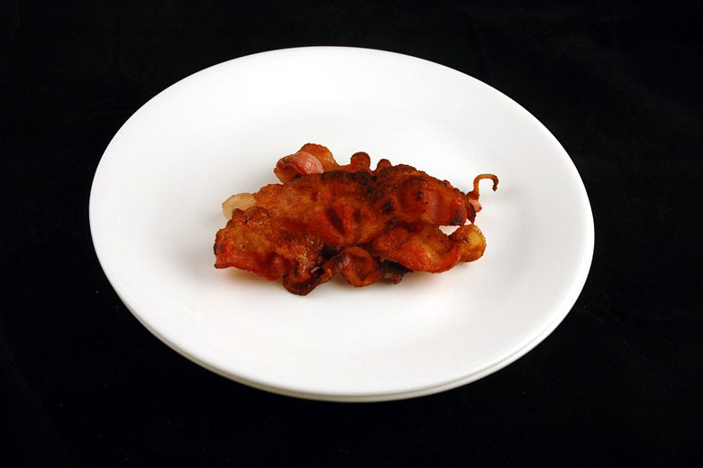 200 calories of fried bacon 34 grams 1 What 200 Calories of Various Foods Looks Like
