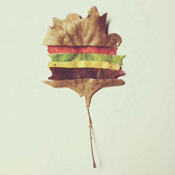 cheeseburger tree brock davis instagram 17 Playful Doodles that Incorporate Everyday Objects