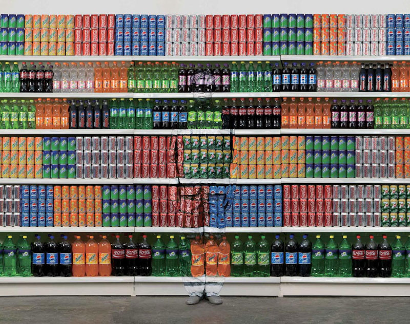 liu bolin art hi res hide in the city china camouflage painting 16 Finding the Locations of Famous Album Covers