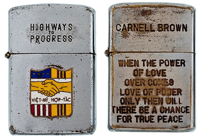 soldiers engraved zippo lighters from the vietnam war (10)