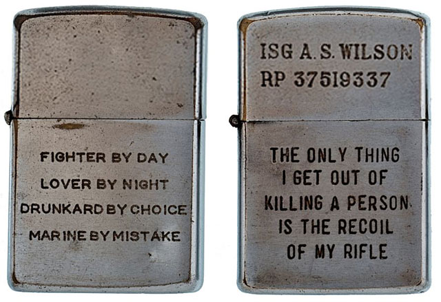 soldiers engraved zippo lighters from the vietnam war (12)