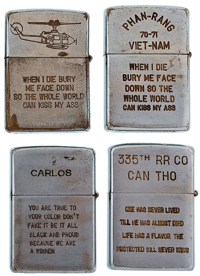 soldiers engraved zippo lighters from the vietnam war (21)