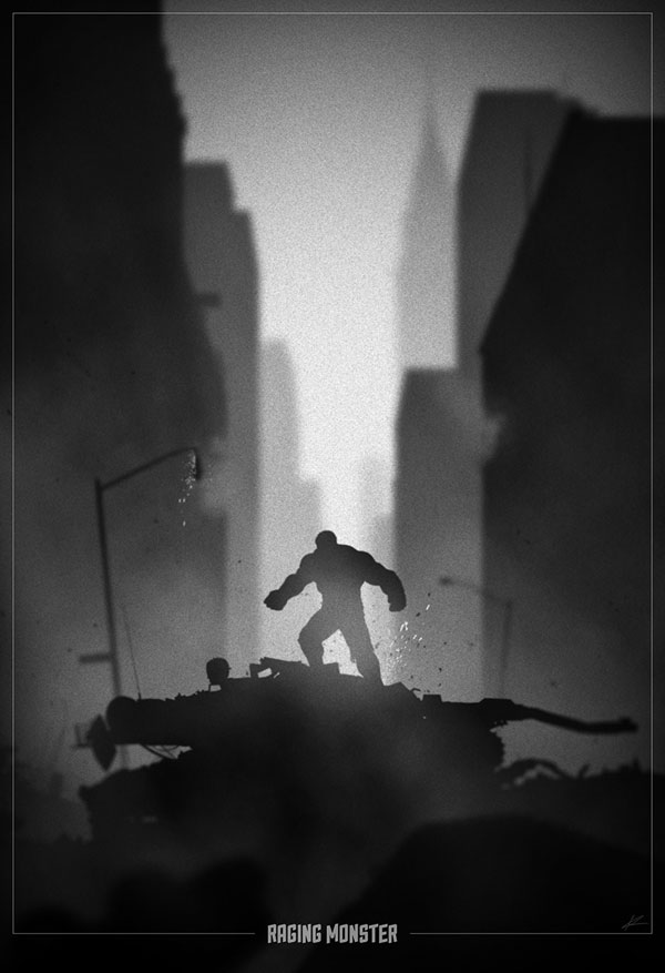 Superhero Noir Posters by Marko Manev (10)