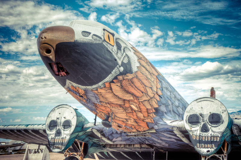 the boneyard project art on old planes (7)