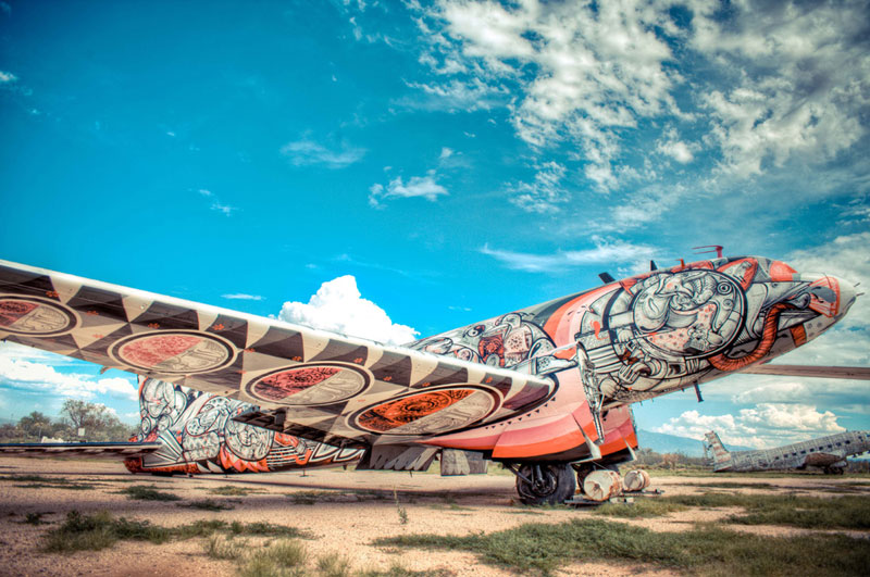 the boneyard project art on old planes (9)