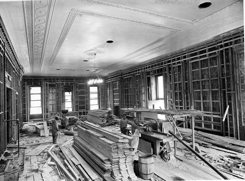 white house gutted truman restoration 1949 - 1951 (16)