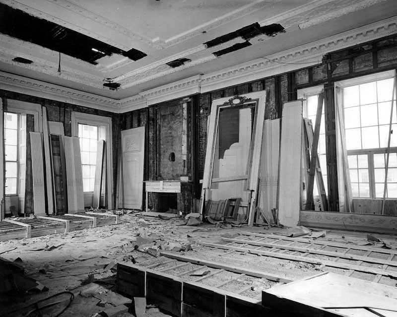 white house gutted truman restoration 1949 - 1951 (4)