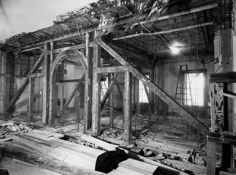 white house gutted truman restoration 1949 - 1951 (7)