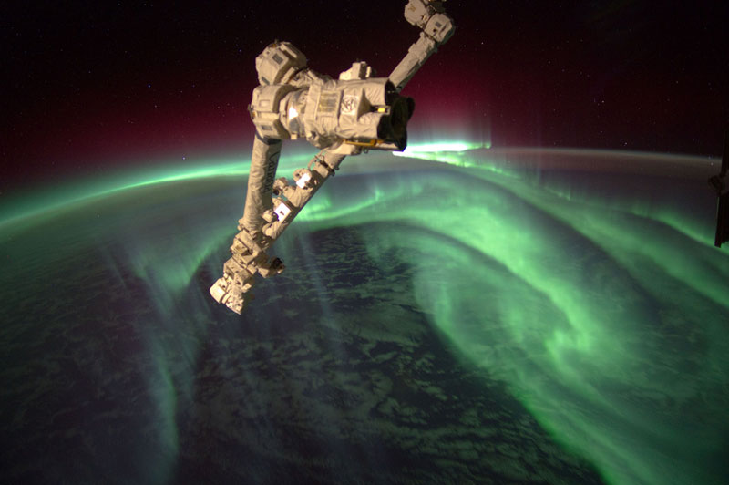 aurora astralis from space Picture of the Day: Aurora Astralis from Space