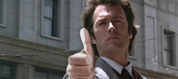 dirty harry thumbs up sean w Swapping Guns for Thumbs