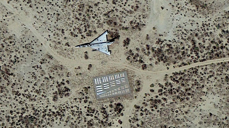 eye charts for airplanes aerial cameras calibration targets 10 The Abandoned Star Wars Set in the Desert