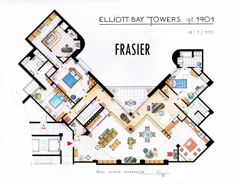 frasier_s_apartment_floor plan_by_Inaki Aliste Lizarralde-nikneuk