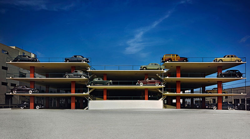 Miami-Parking-Garage,-Robert-Law-Weed-and-Associates,-Miami-FL,-1949-ezra-stoller