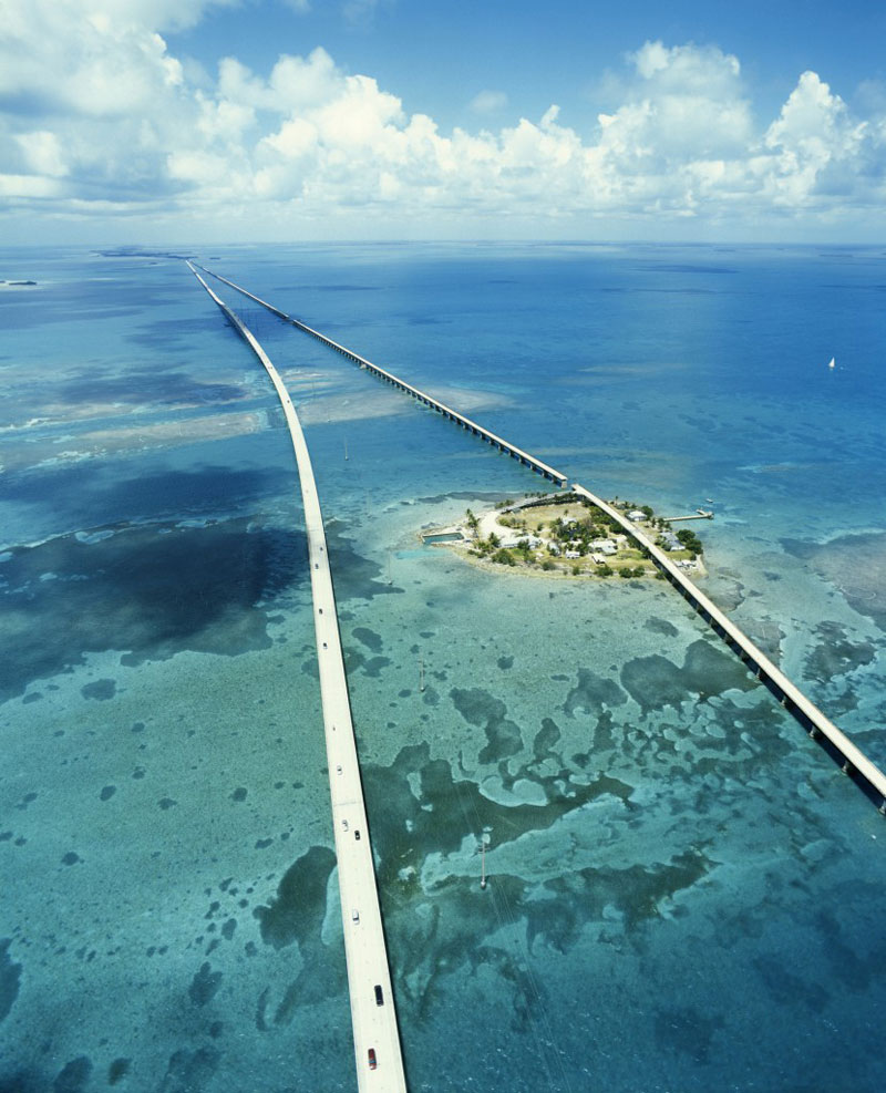seven mile bridge florida united states 21 Roads You Have to Drive in Your Lifetime