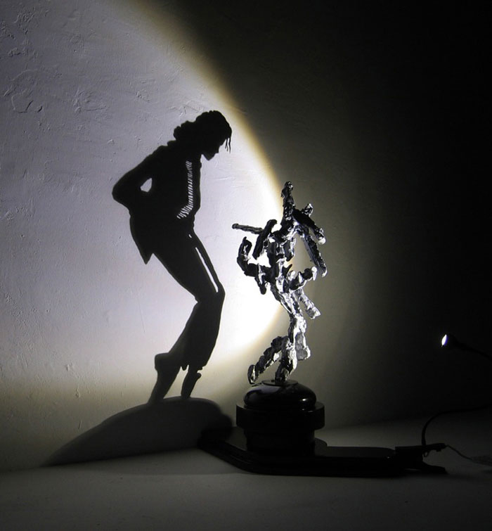 shadow art diet wiegman 11 Anamorphic Sculptures Made with Algorithms
