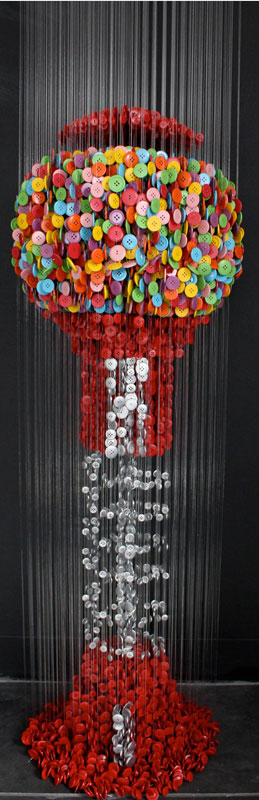 suspended sewing button sculptures by augusto esquivel (8)