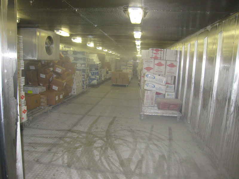 Allure of the seas food storage rooms (4)