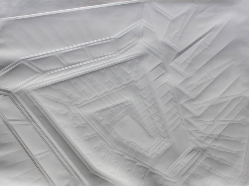 artwork made from a folded sheet of paper simon schubert (11)