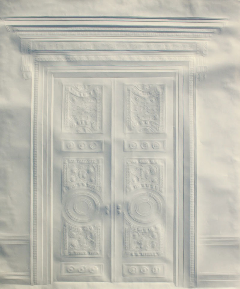 artwork made from a folded sheet of paper simon schubert (8)