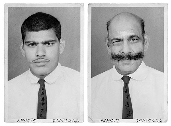 Hari, 1970 & 2011, New Delhi, India irina werning back to the future