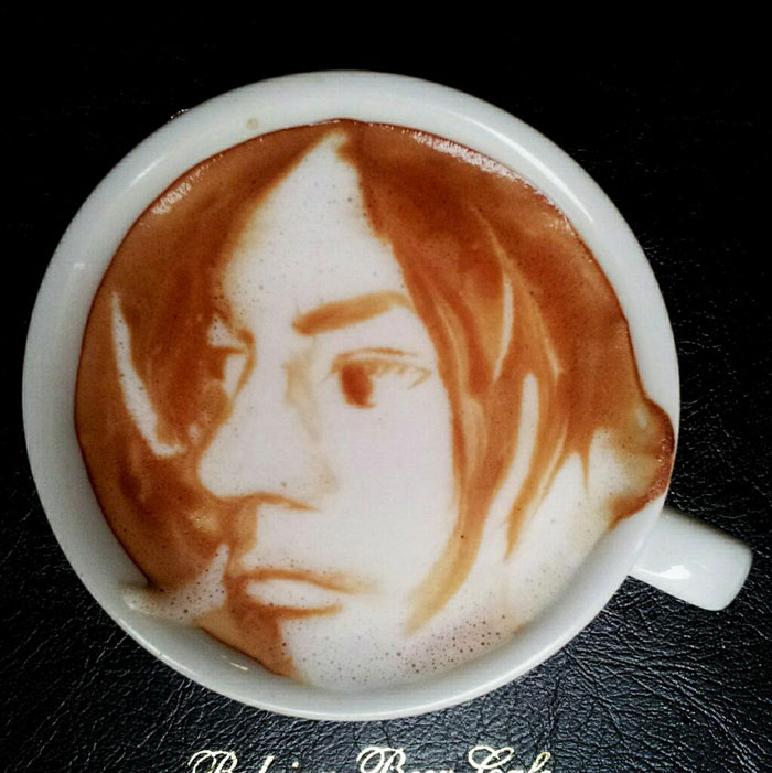 latte coffee art kazuki yamamoto george_10g twitter (13)