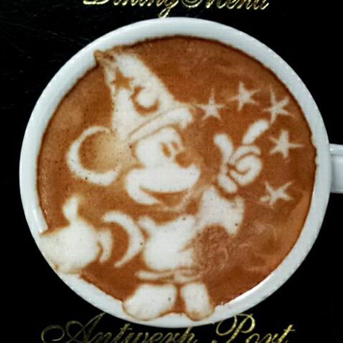 latte coffee art kazuki yamamoto george_10g twitter (3)