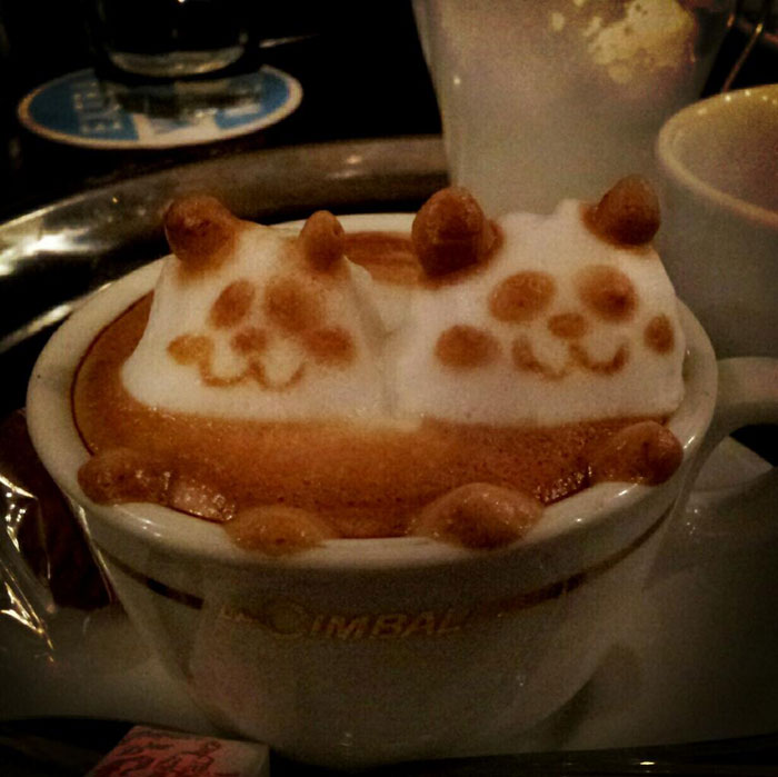 latte coffee art kazuki yamamoto george_10g twitter (5)