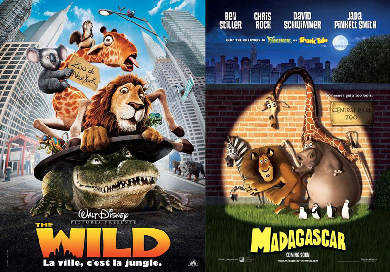 The-Wild-(2006)-&-Madagascar-(2005)