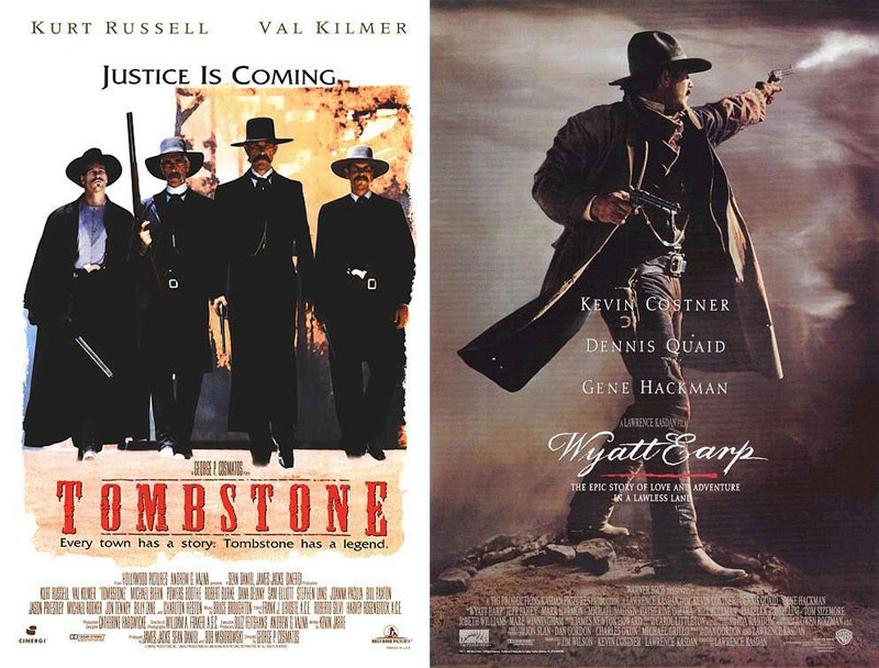 Tombstone-(1993)-&-Wyatt-Earp-(1994)