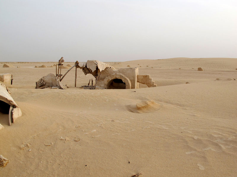 abandoned star wars tatooine movie set tunisia desert lars homestead  (5)