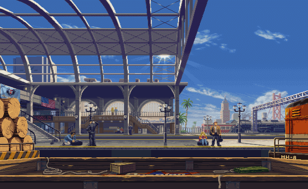 animated gifs of fighting game backgrounds (6)