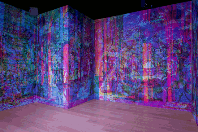 carnovsky rgb murals animated gifs 5 Astonishing 3D Artworks Made from Multiple Layers of Painted Resin