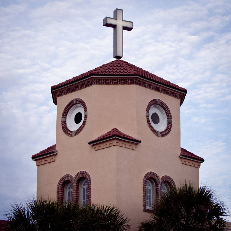 chicken church by the sea madeira beach florida What the End of a Rainbow Looks Like