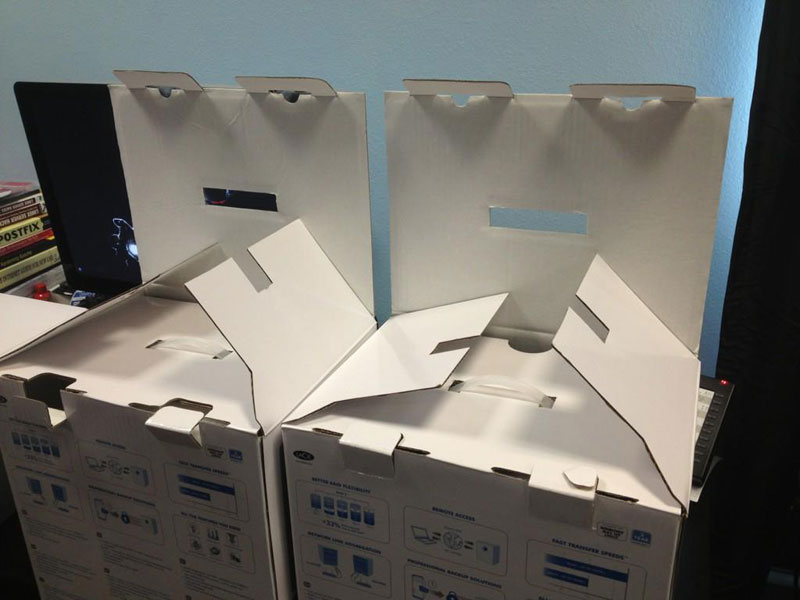 evil boxes plotting 50 Faces in Everyday Objects