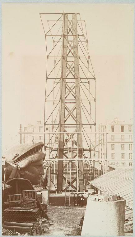 rare photos statue of liberty under construction 1883 (8)