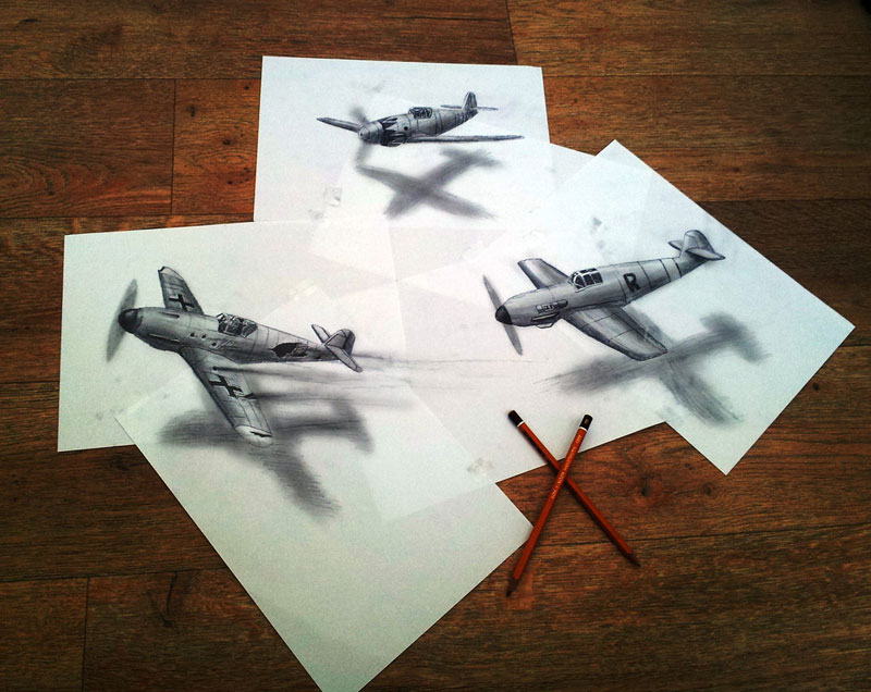 3d pencil drawings by ramon bruin jjk airbrush (4)
