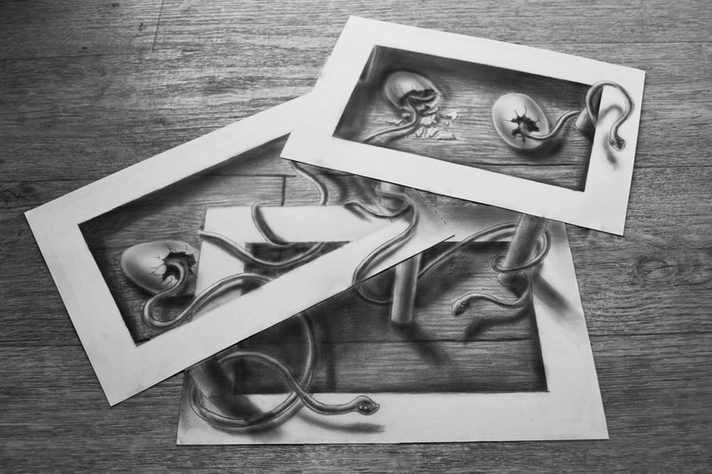3d pencil drawings by ramon bruin jjk airbrush (5)