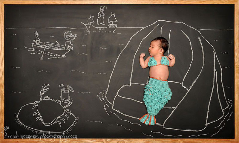 chalkboard advenutres of a newborn baby (10)
