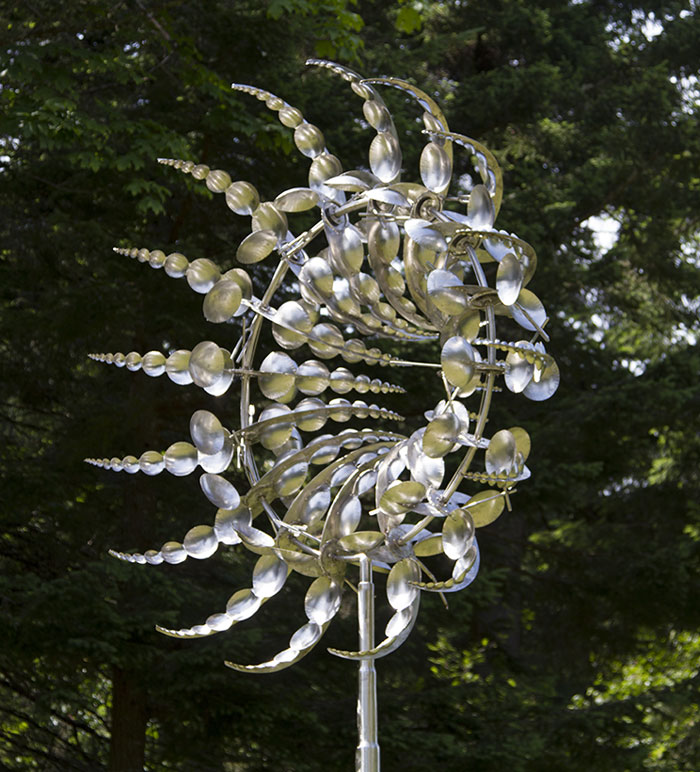 octo kinetic wind sculpture by anthony howe